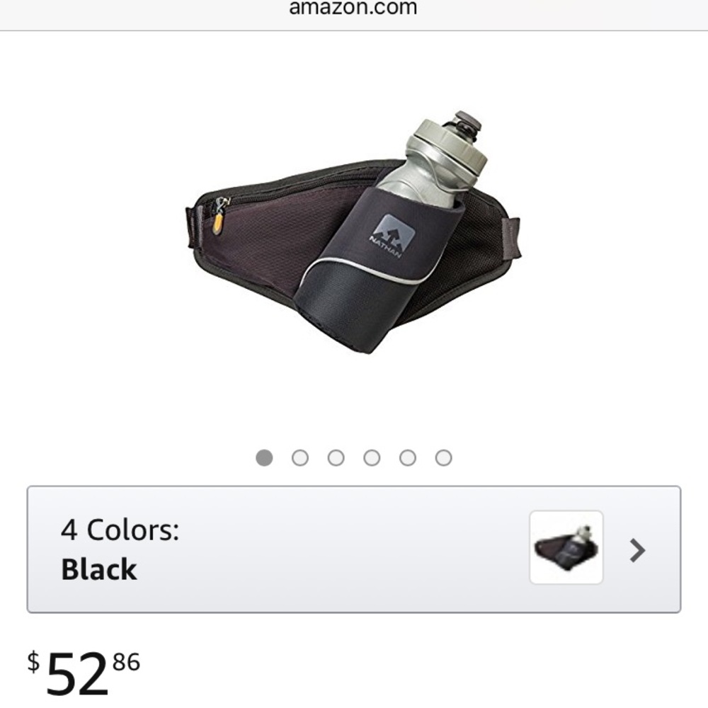 NWOT Nathan Running Hydration Belt Pack